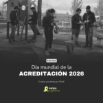 Cartel por el Día Mundial de la Acreditación